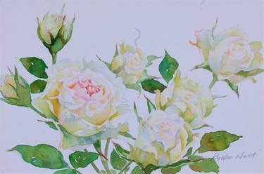 Original Realism Floral Paintings by Kyoko Hunt