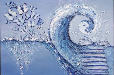 Print of Water Paintings by Sevil Goriuc