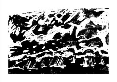 Print of Abstract Landscape Printmaking by Andrej Filep