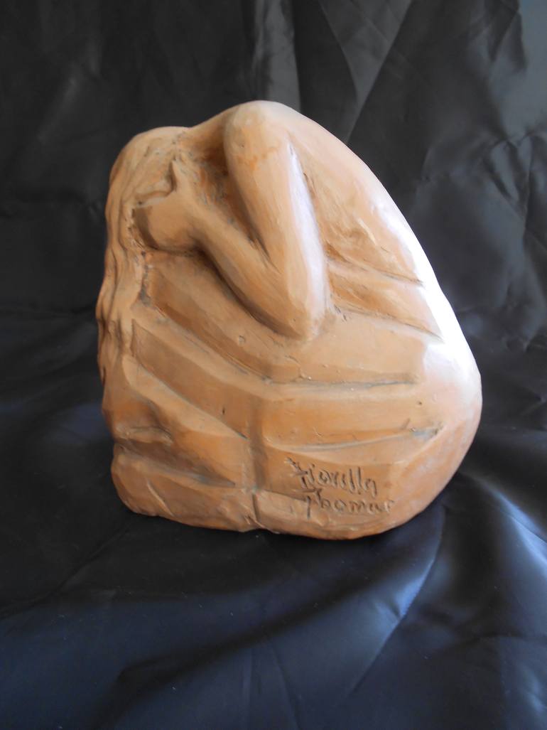 Original Figurative Body Sculpture by Fiorella Fusilli Thomas