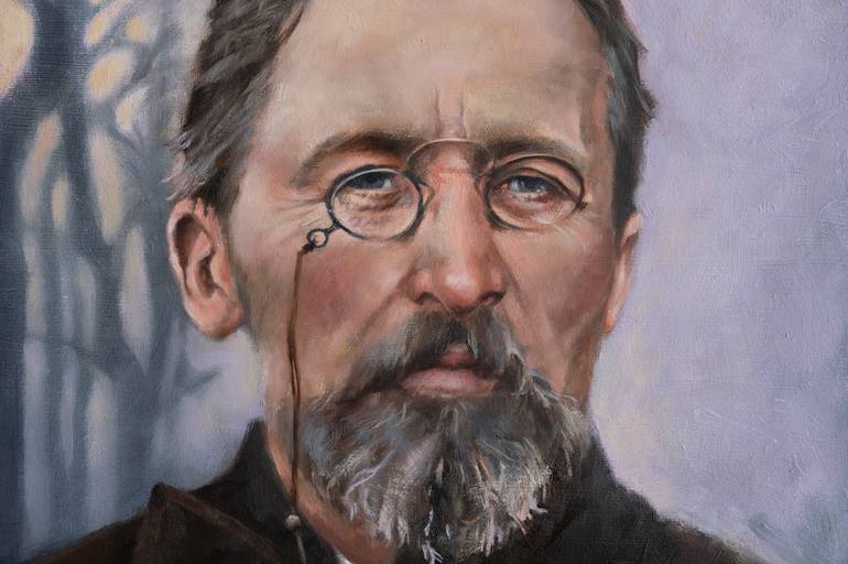 Original Portraiture People Painting by Valery Filippov