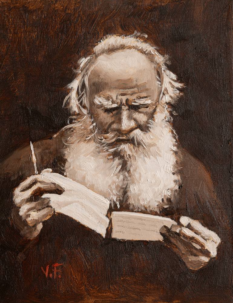 Original Portraiture People Painting by Valery Filippov