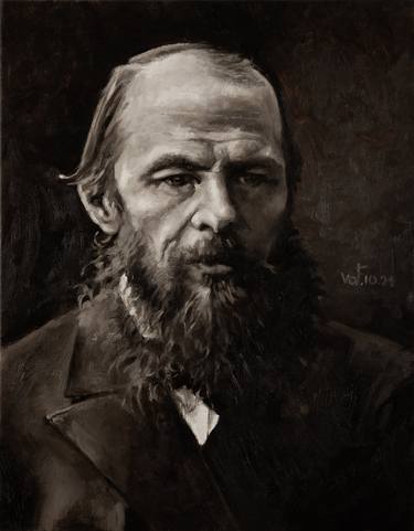 Original Portraiture Portrait Painting by Valery Filippov