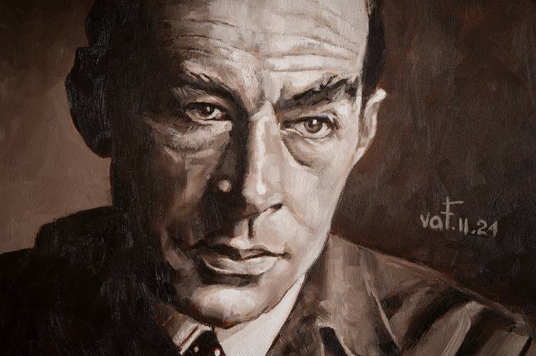 Original Minimalism People Painting by Valery Filippov