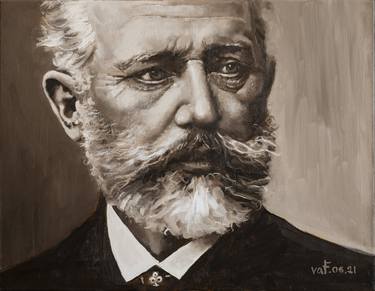 Original Fine Art Portrait Paintings by Valery Filippov