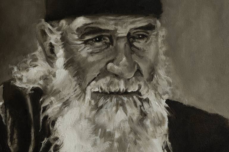 Original Portrait Painting by Valery Filippov