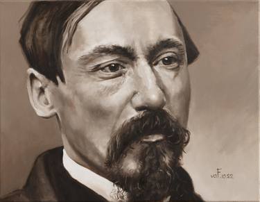 Original Fine Art Portrait Paintings by Valery Filippov