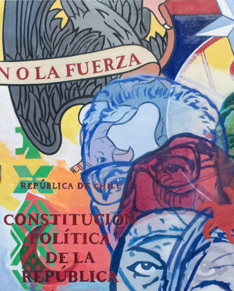Original Figurative Political Painting by murzeau-MURZO isabelle