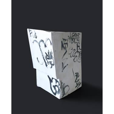 Original Abstract Graffiti Sculpture by AKIKO TSUJI