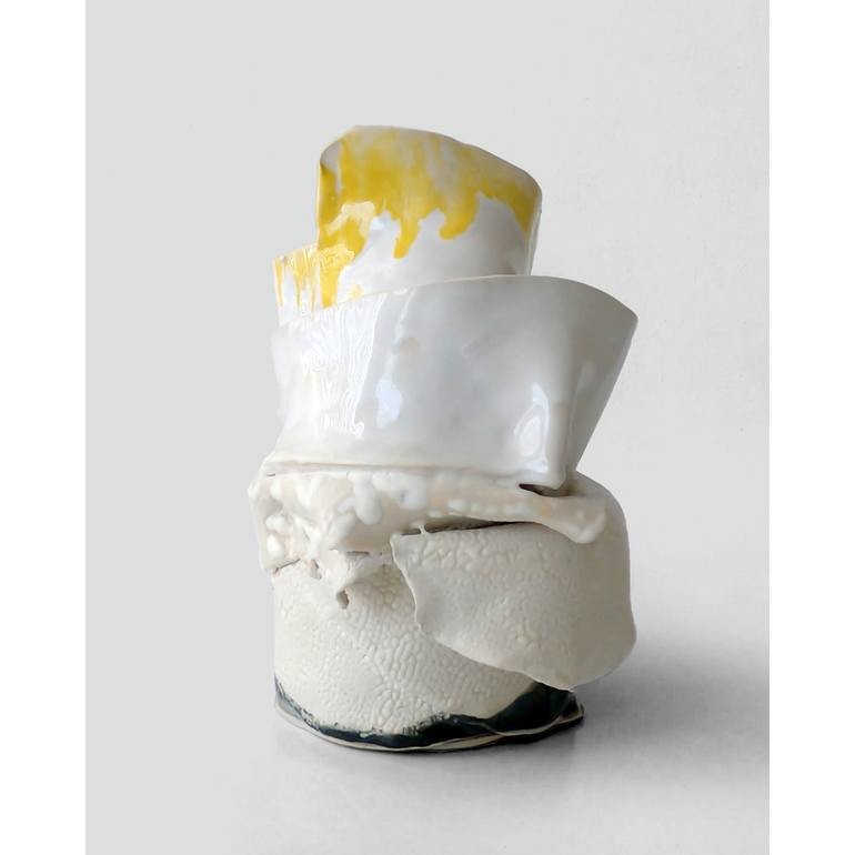 Original Abstract Expressionism Abstract Sculpture by Akiko Tsuji