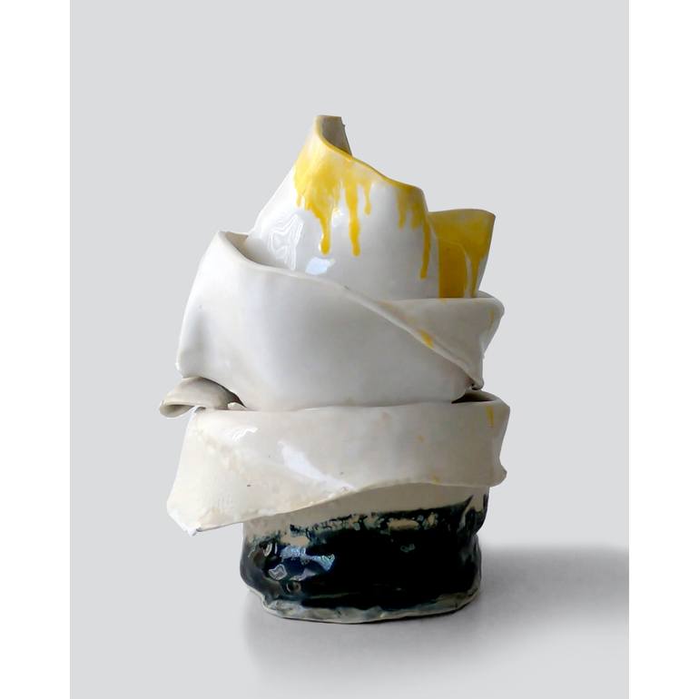 Original Abstract Expressionism Abstract Sculpture by Akiko Tsuji