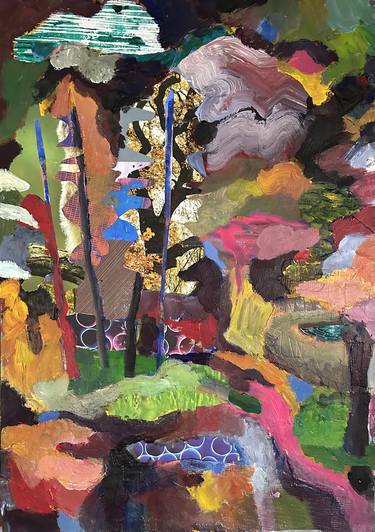 Original Expressionism Landscape Paintings by Joyce Engel