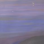 Venus Dancing with the Moon by Suzanne Frazier