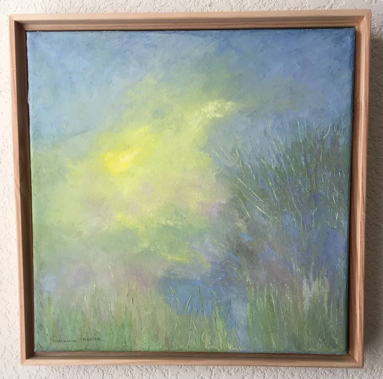 Original Abstract Landscape Painting by Suzanne Frazier