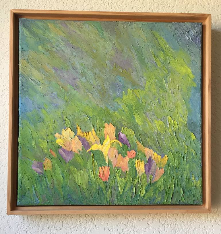 Original Fine Art Floral Painting by Suzanne Frazier