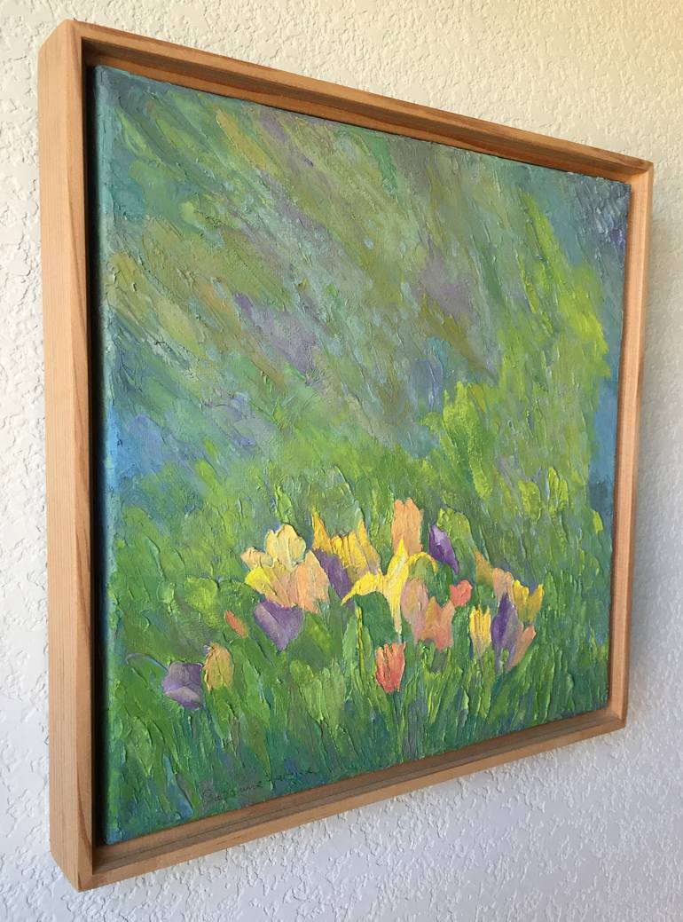 Original Fine Art Floral Painting by Suzanne Frazier