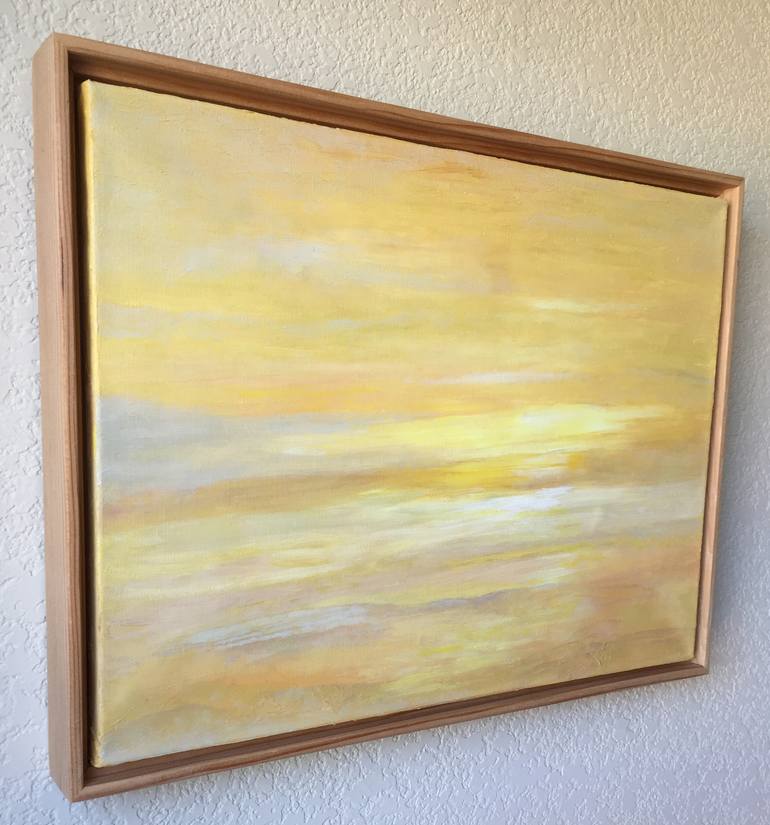 Original Abstract Landscape Painting by Suzanne Frazier