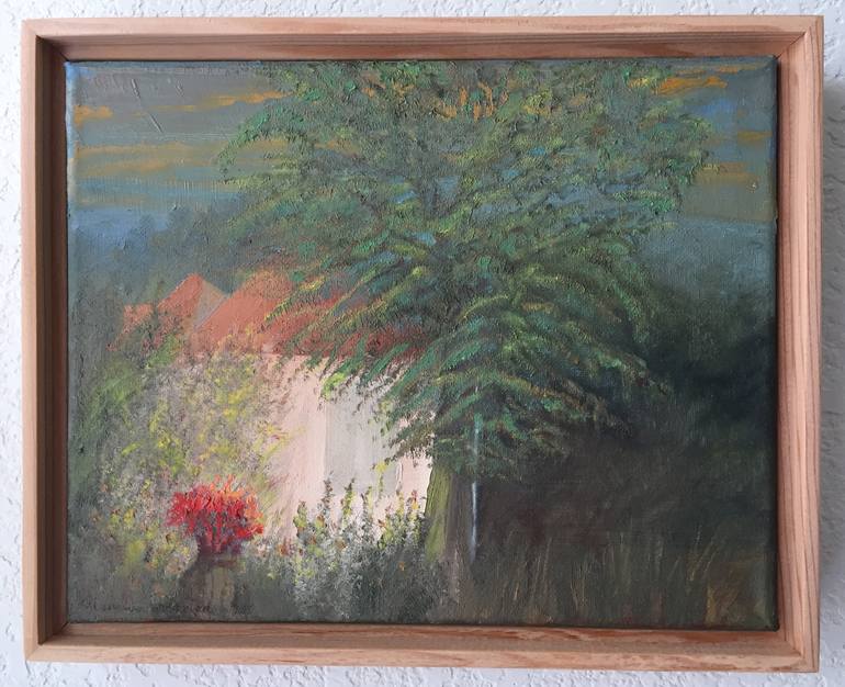 Original Expressionism Landscape Painting by Suzanne Frazier