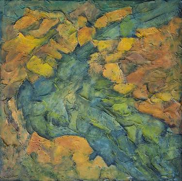 Original Abstract Water Paintings by Suzanne Frazier