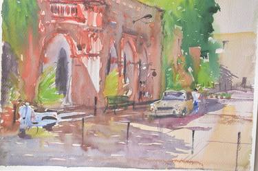 Original Fine Art Landscape Painting by Rajbir Singh