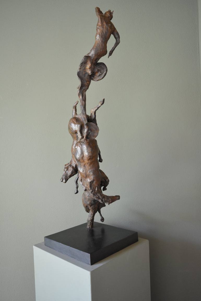 Original Figurative Culture Sculpture by Angelo Maineri