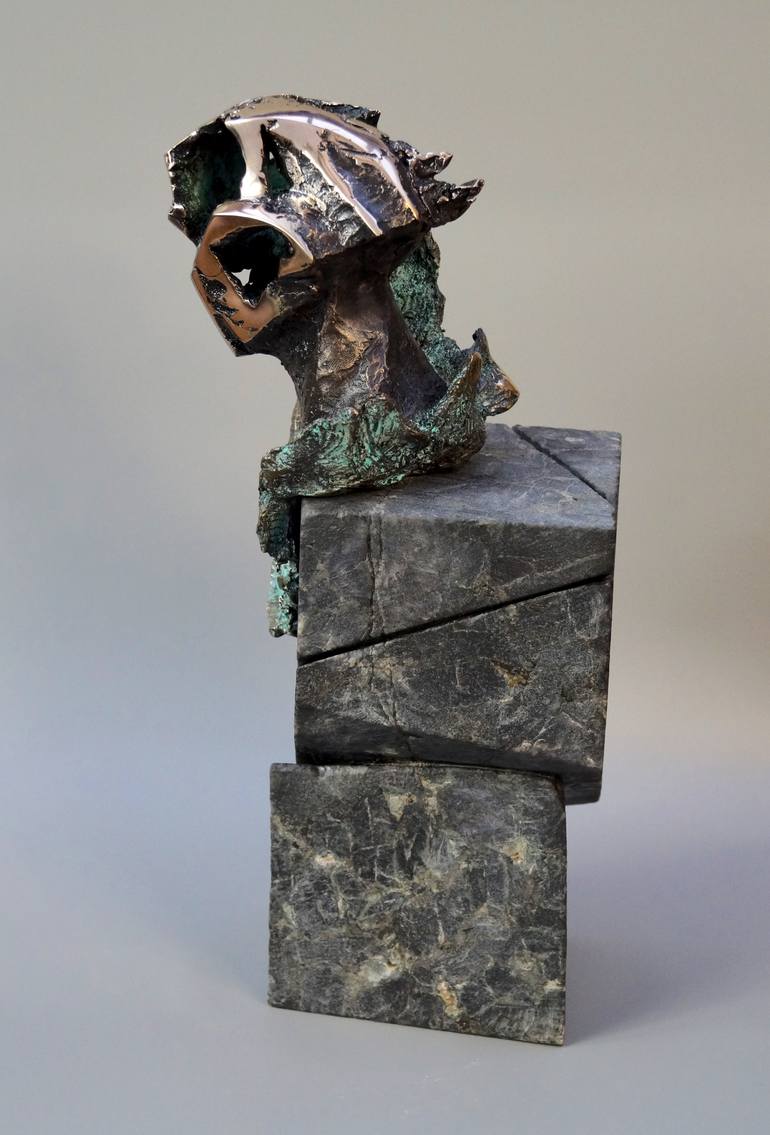 Original Expressionism Body Sculpture by Konrad Ziolkowski