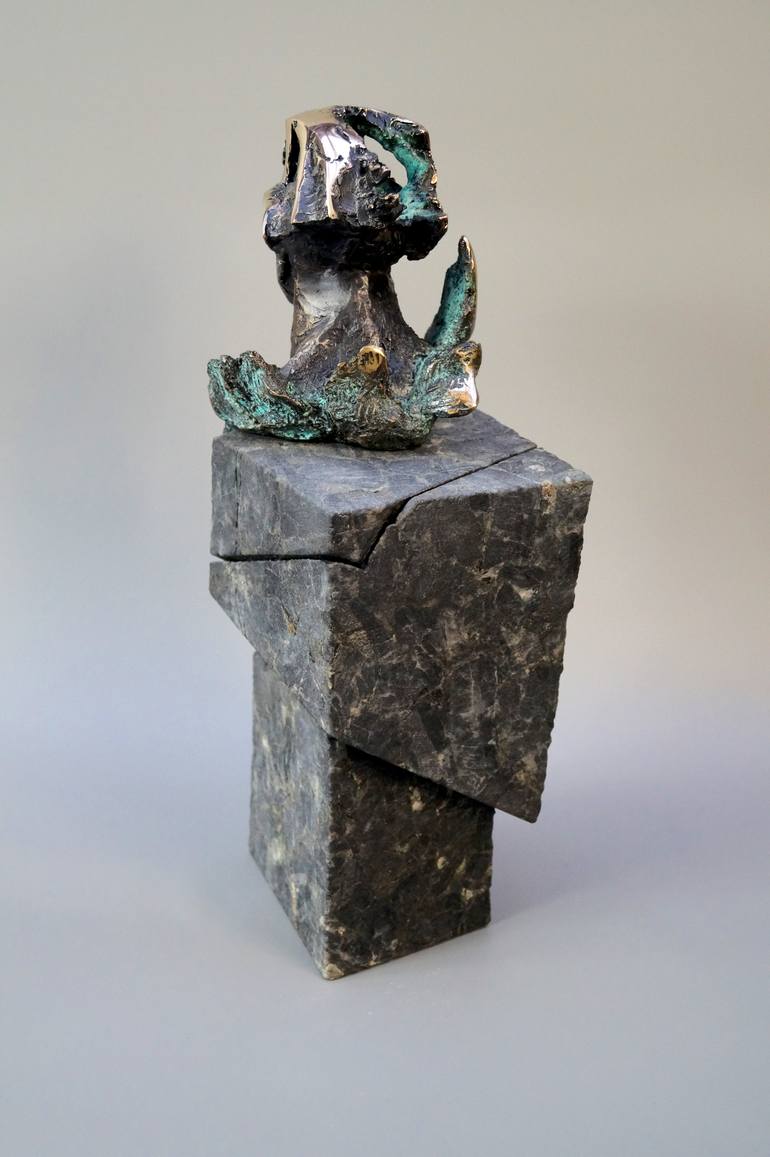 Original Expressionism Body Sculpture by Konrad Ziolkowski