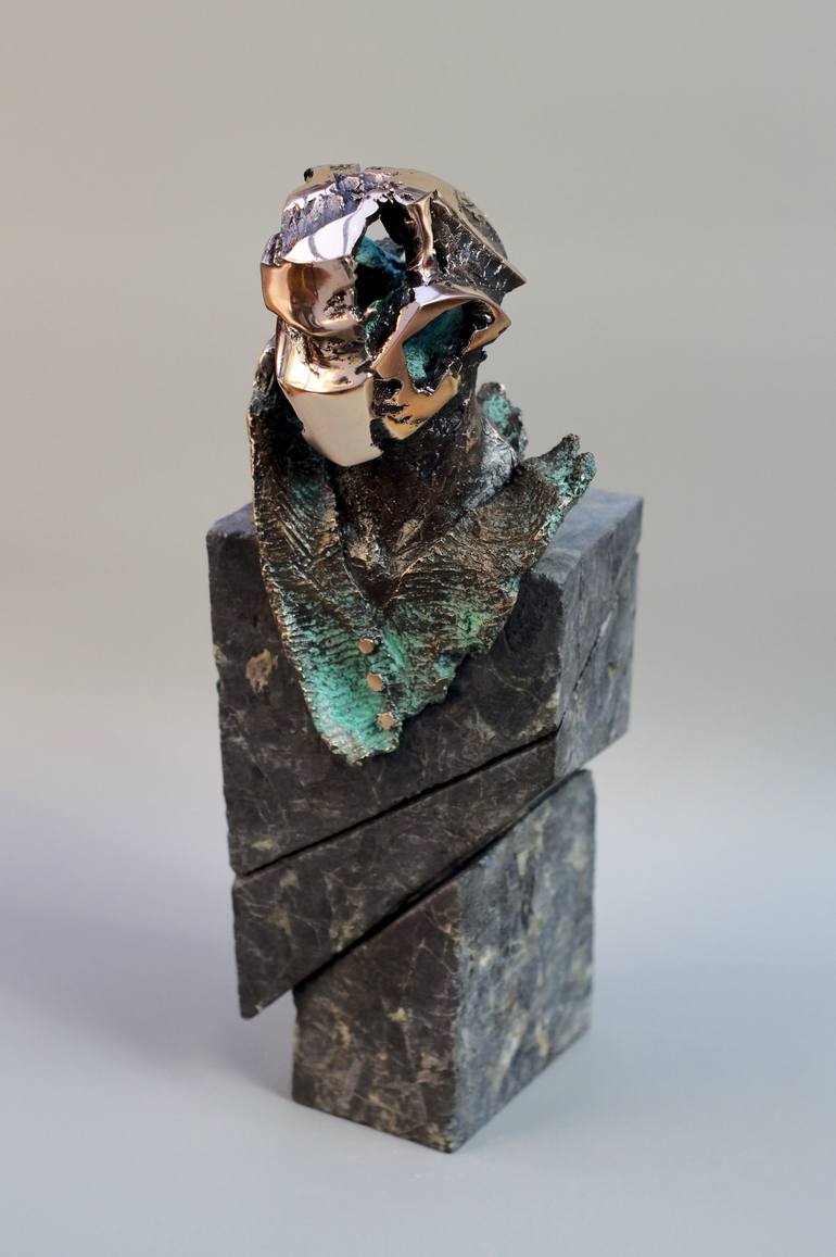 Original Expressionism Body Sculpture by Konrad Ziolkowski