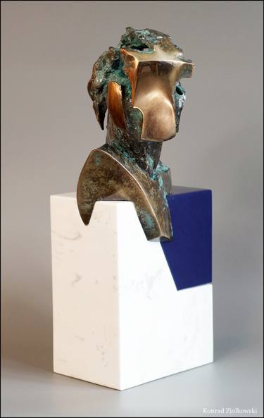 Original Expressionism Body Sculpture by Konrad Ziolkowski
