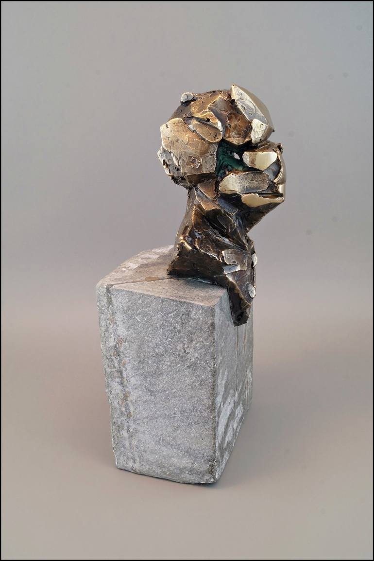 Original Cubism Body Sculpture by Konrad Ziolkowski