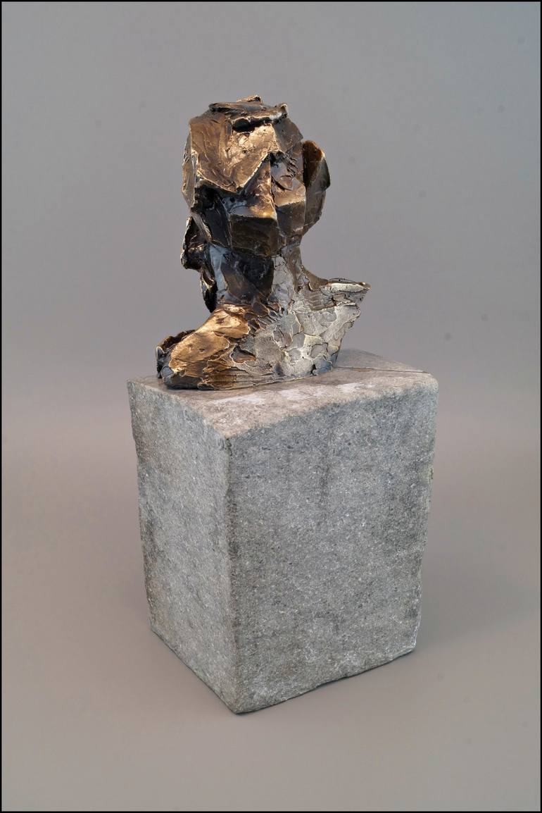 Original Cubism Body Sculpture by Konrad Ziolkowski