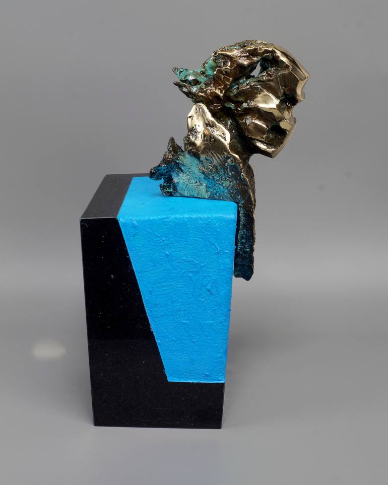 Original Expressionism Body Sculpture by Konrad Ziolkowski