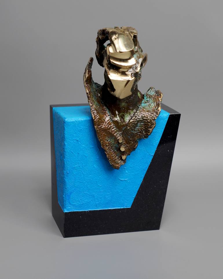 Original Expressionism Body Sculpture by Konrad Ziolkowski