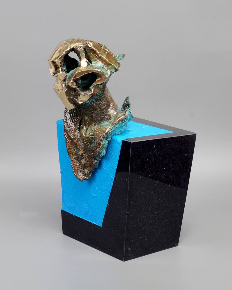 Original Expressionism Body Sculpture by Konrad Ziolkowski