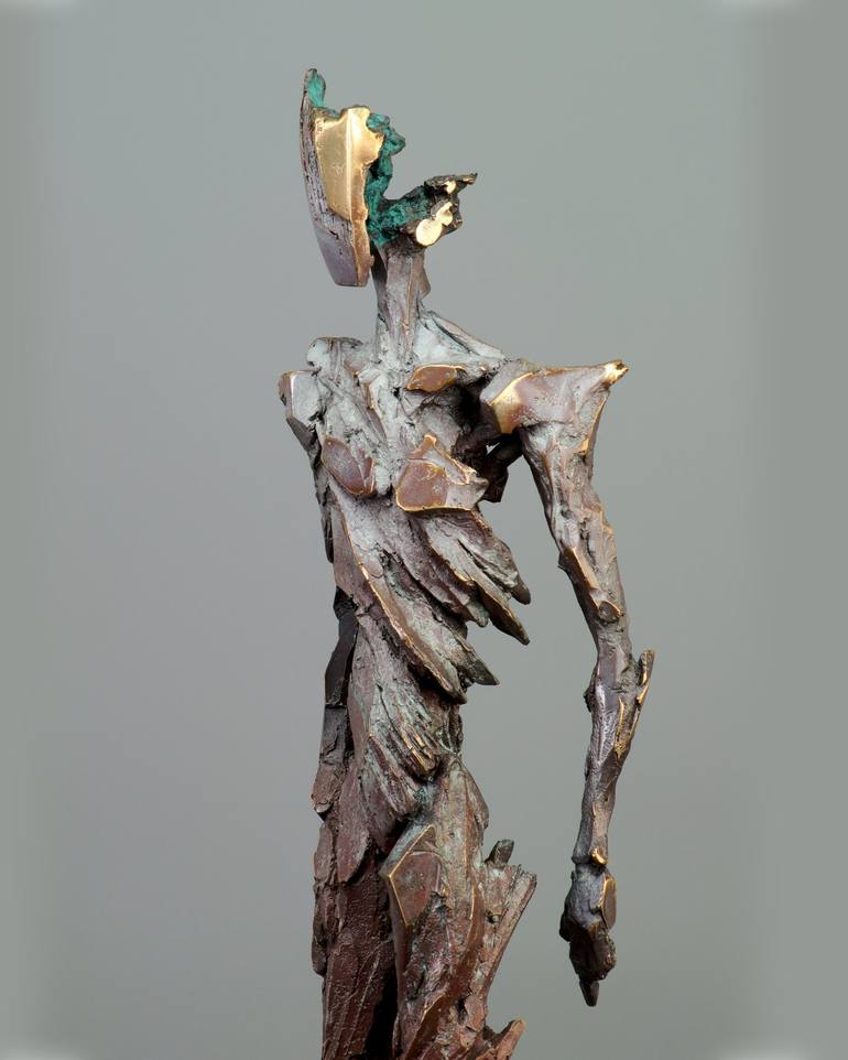 Original Expressionism Body Sculpture by Konrad Ziolkowski