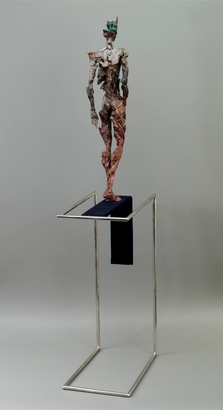 Original Expressionism Body Sculpture by Konrad Ziolkowski