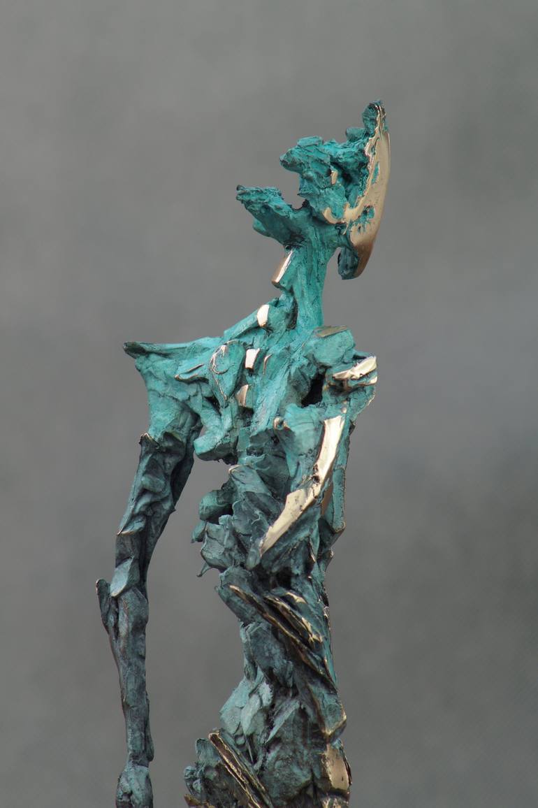 Original Expressionism Body Sculpture by Konrad Ziolkowski