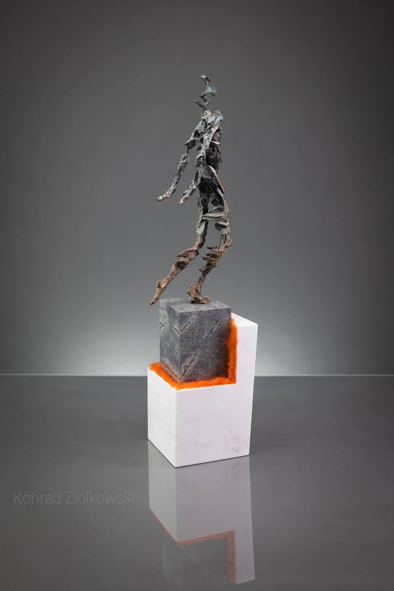 Original Body Sculpture by Konrad Ziolkowski