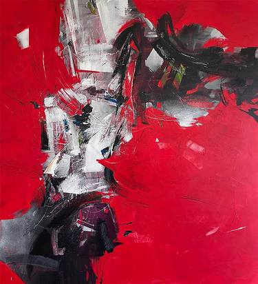 Original Abstract Expressionism Abstract Paintings by Serhii Sakharov