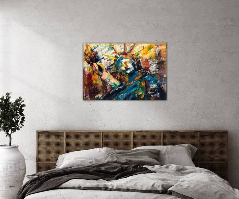 Original Fine Art Abstract Painting by Serhii Sakharov