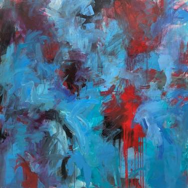 Original Fine Art Abstract Paintings by Serhii Sakharov