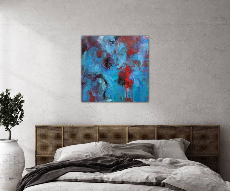Original Abstract Painting by Serhii Sakharov