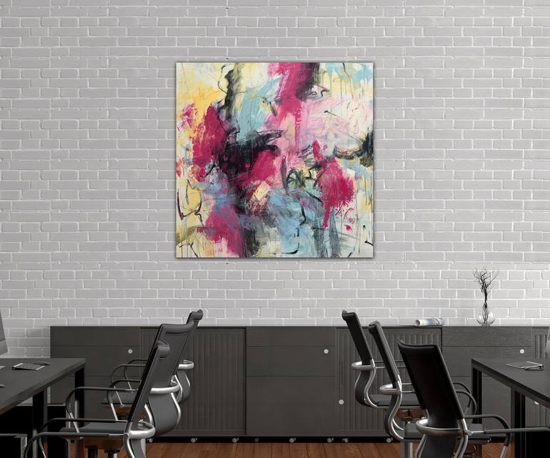 Original Fine Art Abstract Painting by Serhii Sakharov