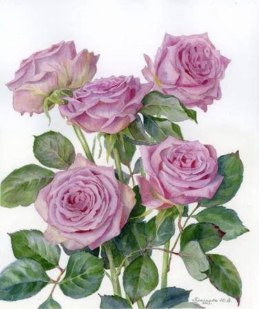 Lilac roses thumb