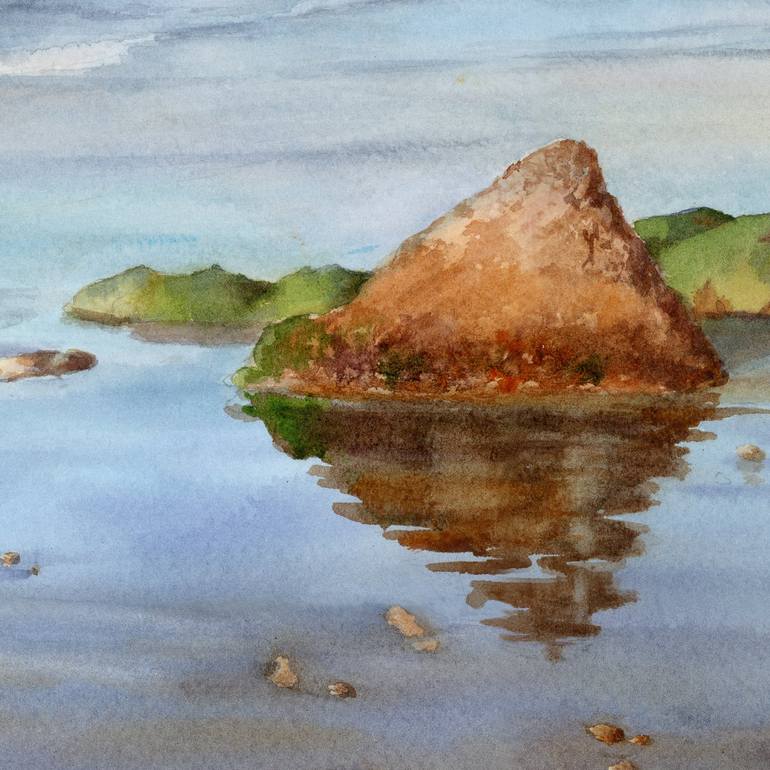 Original Seascape Painting by Yulia Krasnov