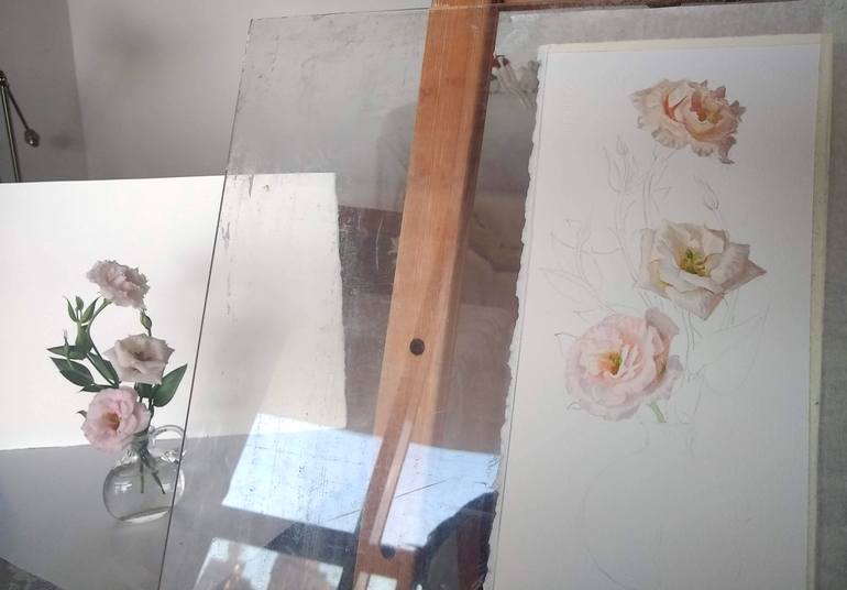 Original Photorealism Still Life Painting by Yulia Krasnov