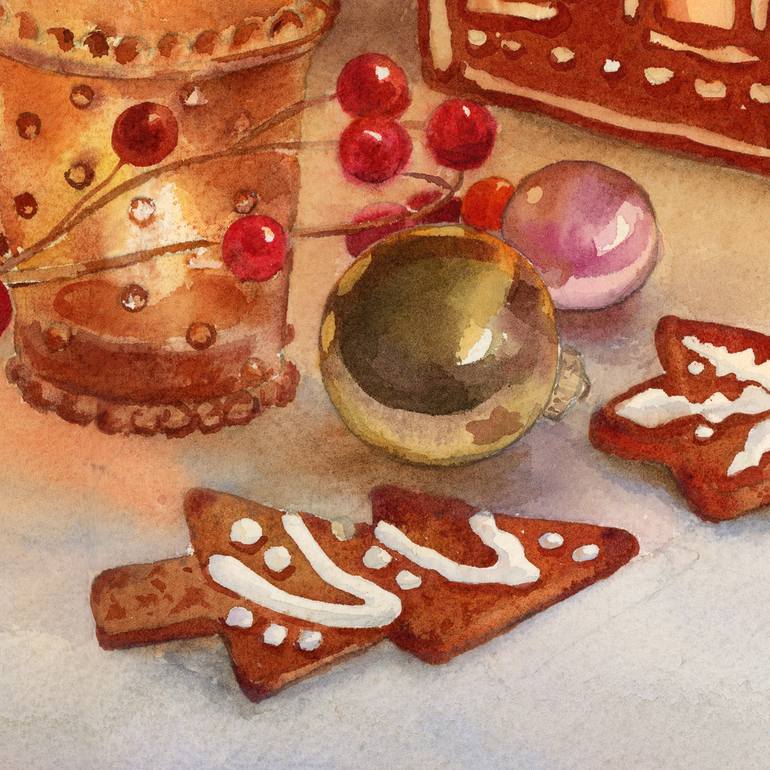 Original Realism Still Life Painting by Yulia Krasnov