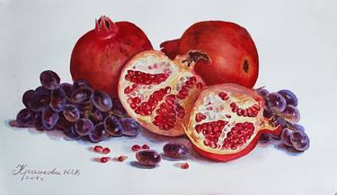 Original Fine Art Still Life Paintings by Yulia Krasnov