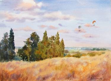 Original Fine Art Landscape Paintings by Yulia Krasnov