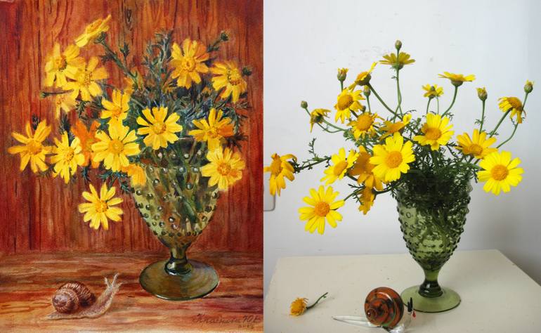 Original Other Still Life Painting by Yulia Krasnov
